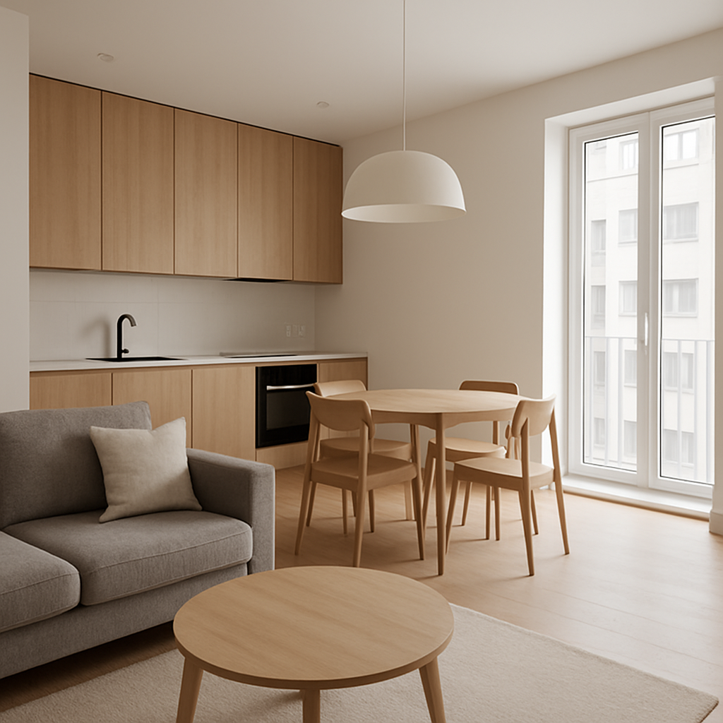 Apartment interior view 1