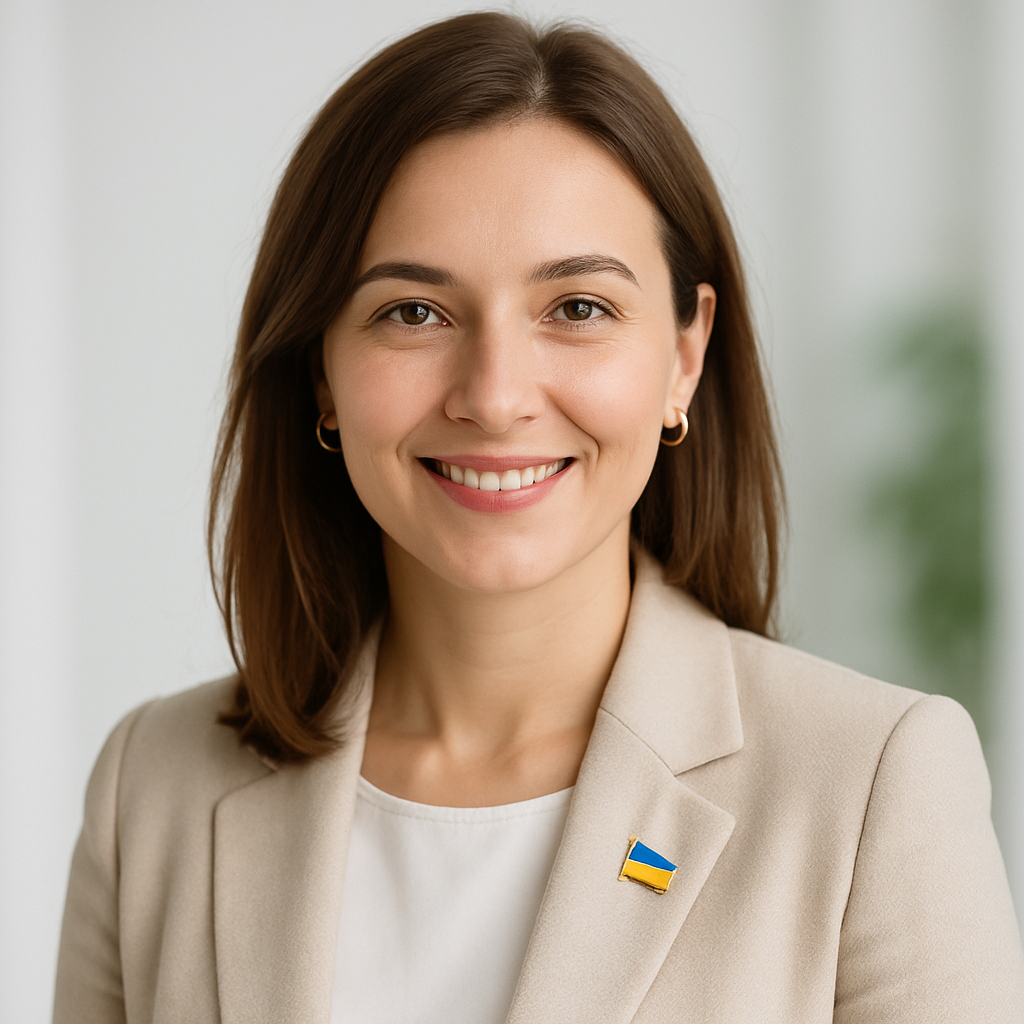 Portrait of Olena Shevchenko