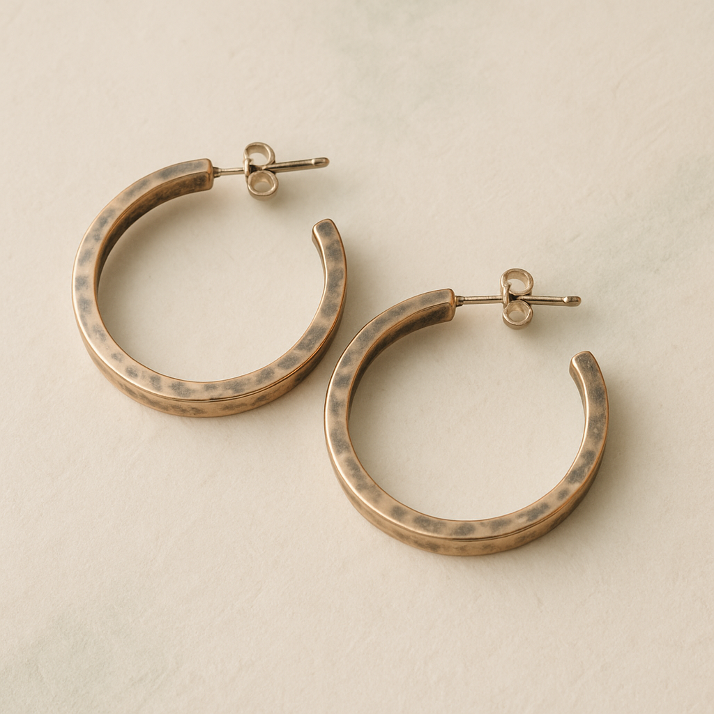 Hearthstone Hoops with warm patina