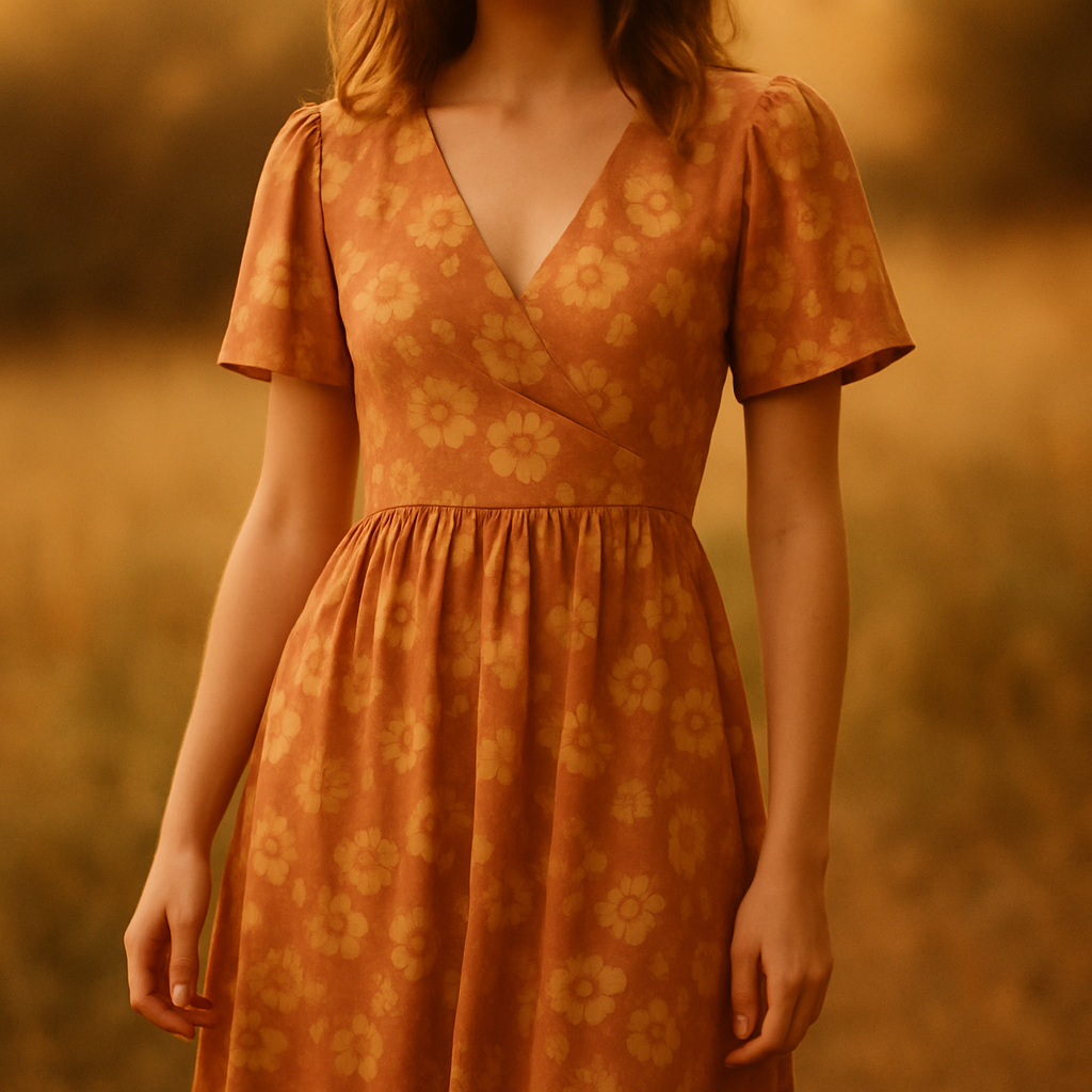 Golden Hour Midi Dress