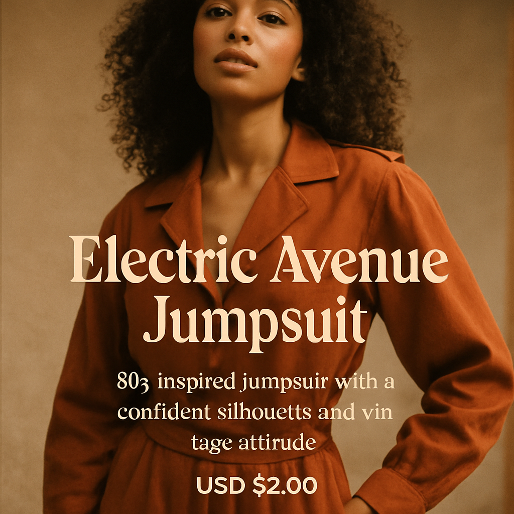 Electric Avenue Jumpsuit