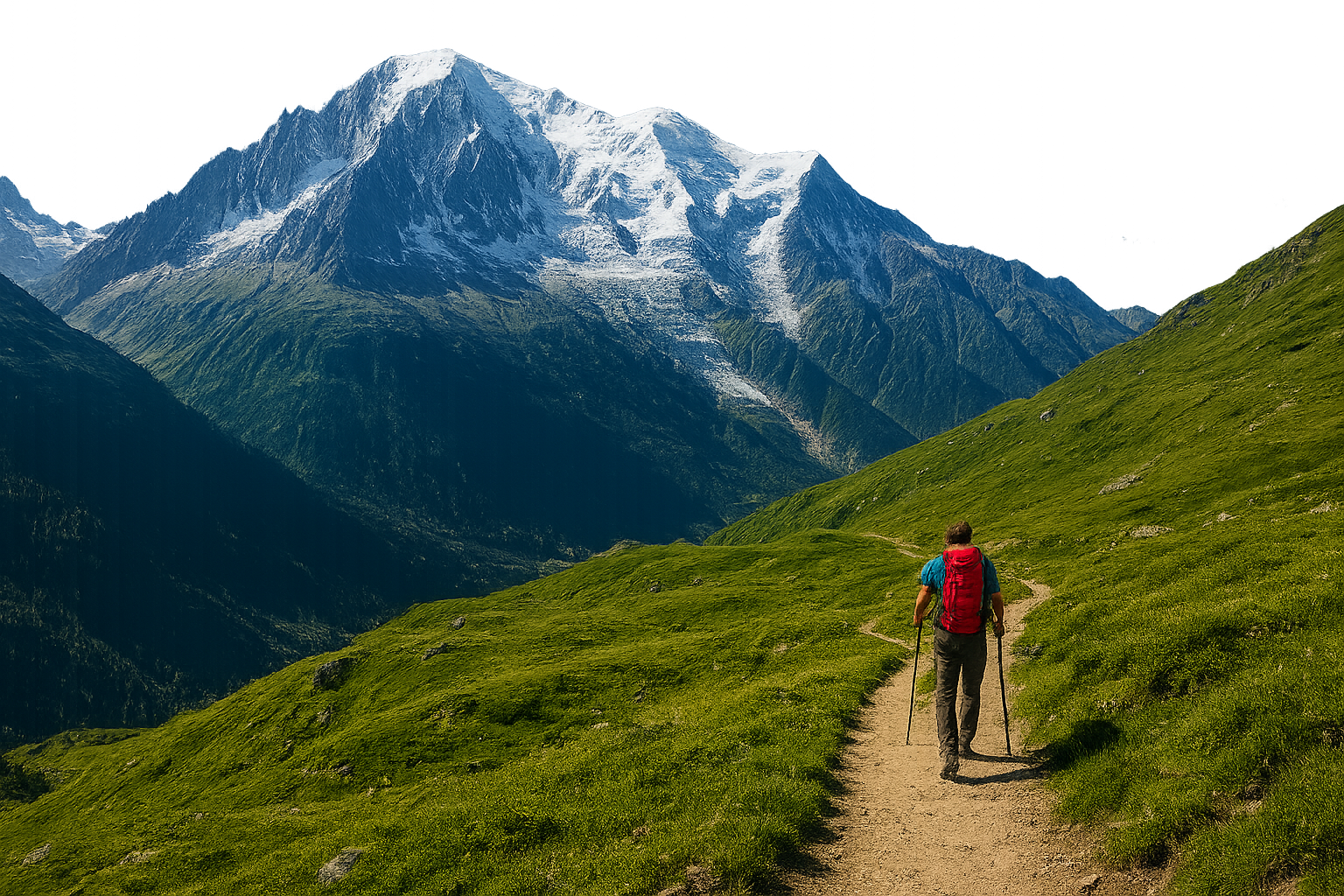 Mont Blanc guided mountain destination