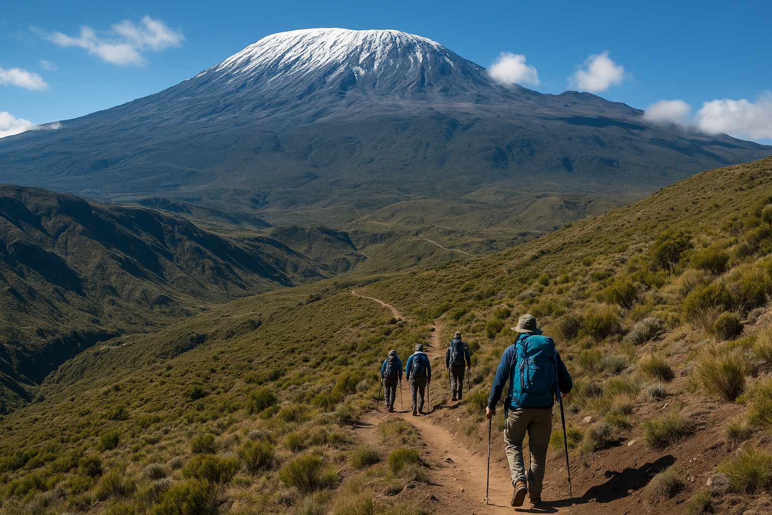 Kilimanjaro Ascent guided mountain destination