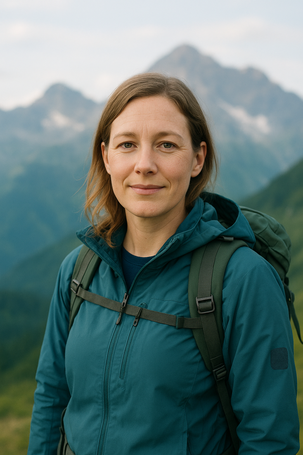 Portrait of Mila Nowak, Lead Mountain Guide