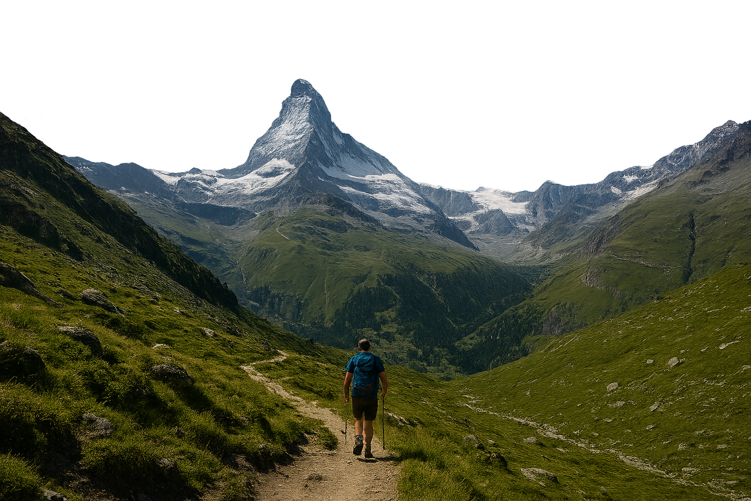 Matterhorn View Trek guided mountain destination