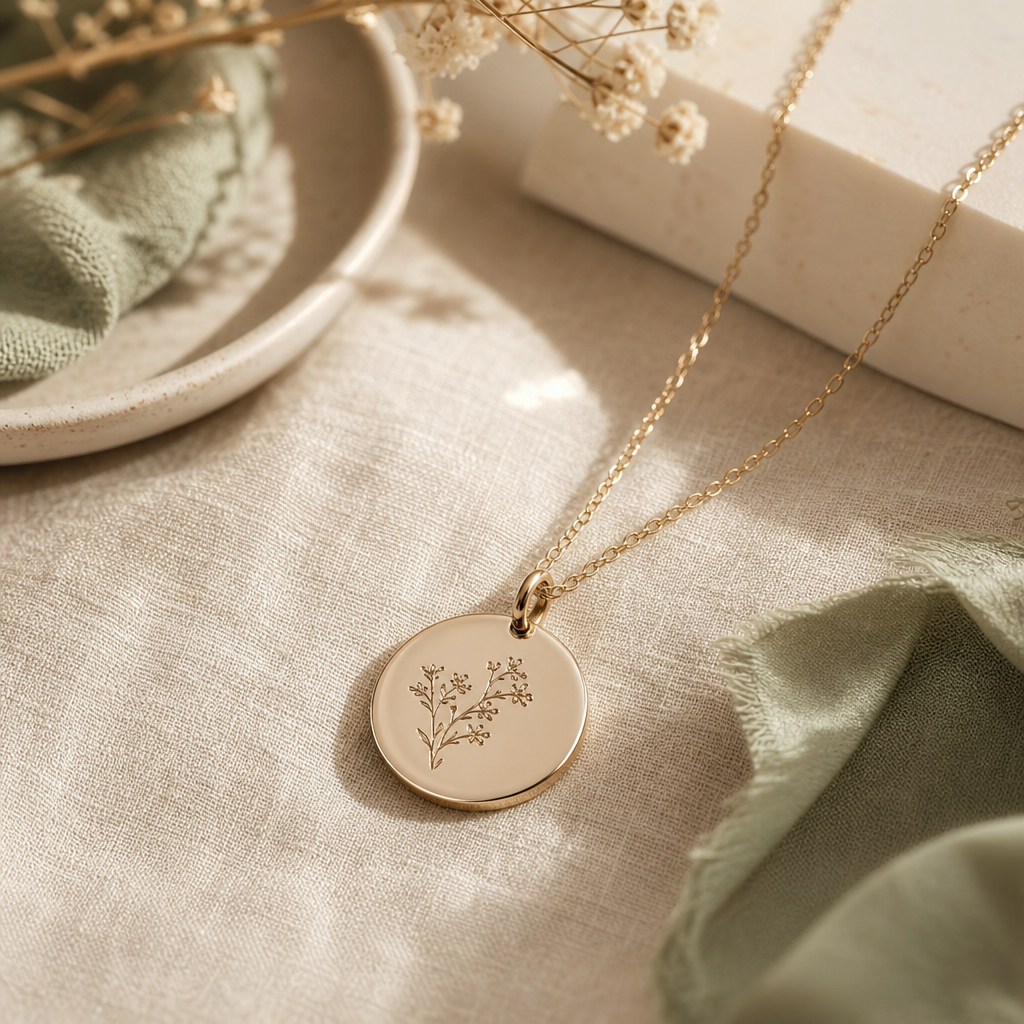 Keepsake Disc Necklace