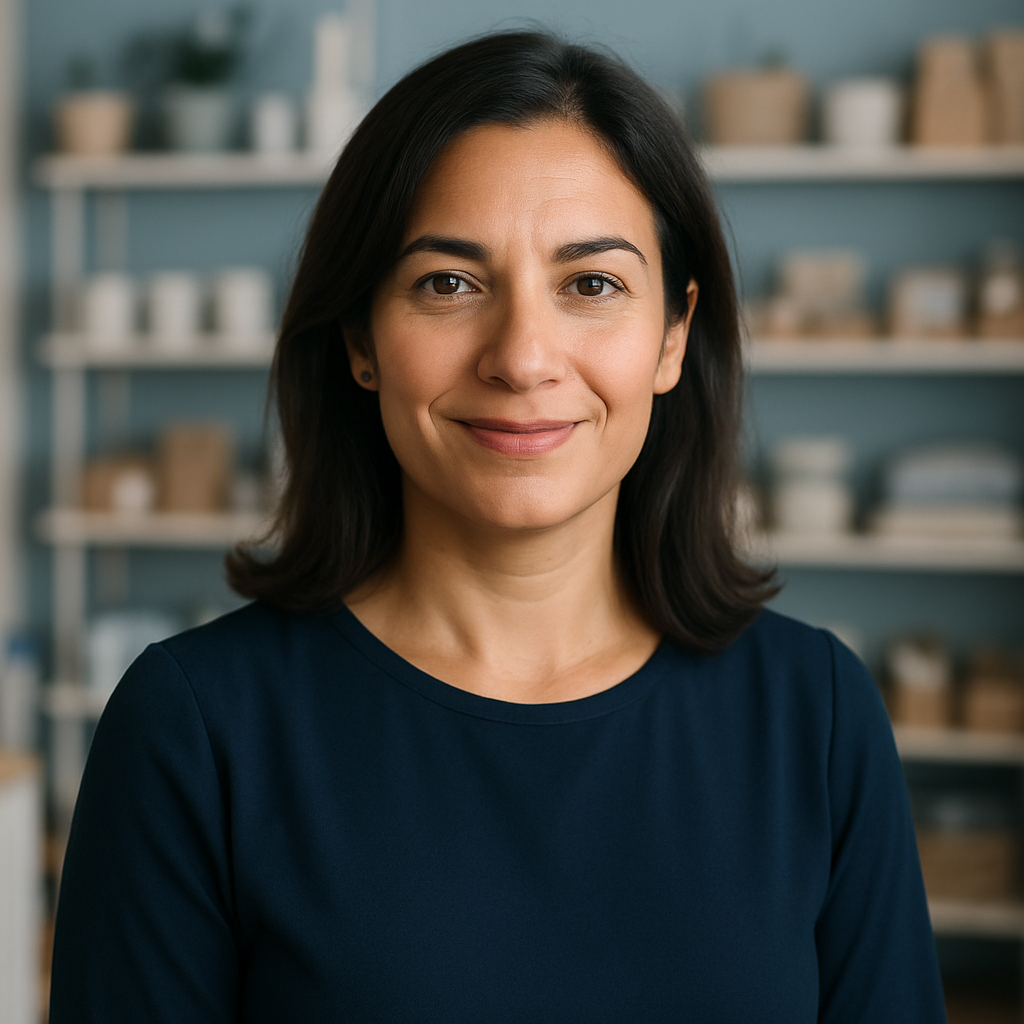 Portrait of a small business owner