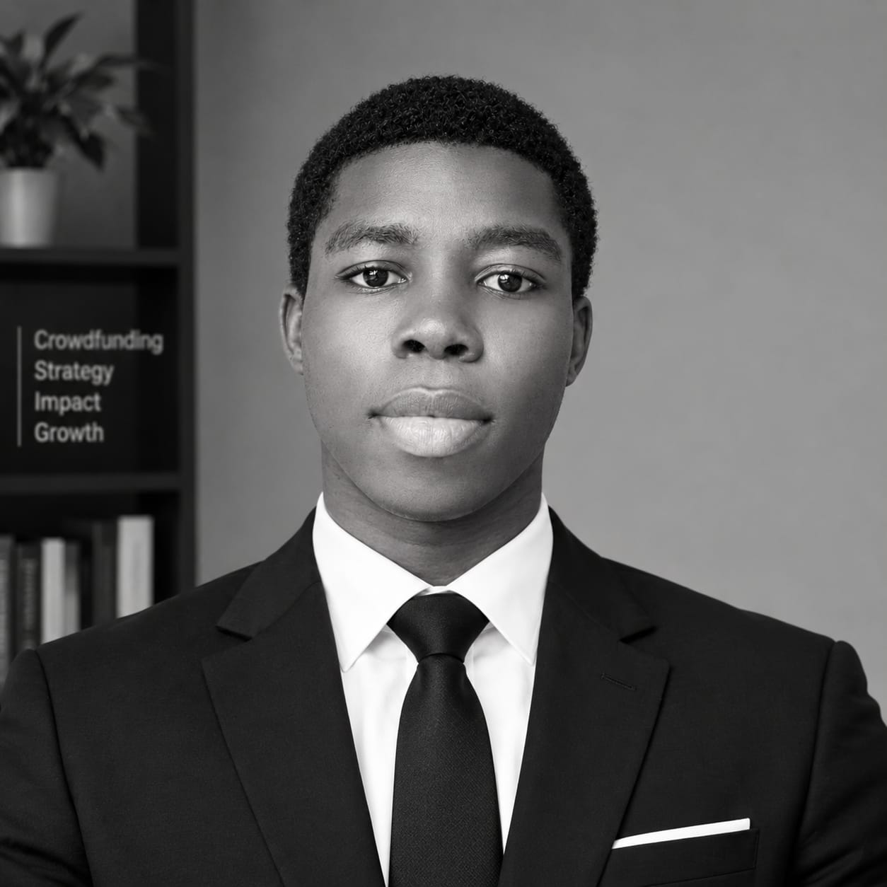 Professional portrait of Mujeeb