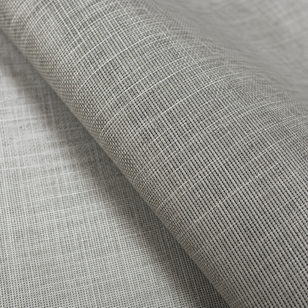 Close-up view of real yarn and woven mesh texture with visible thread structure and subtle tonal variation