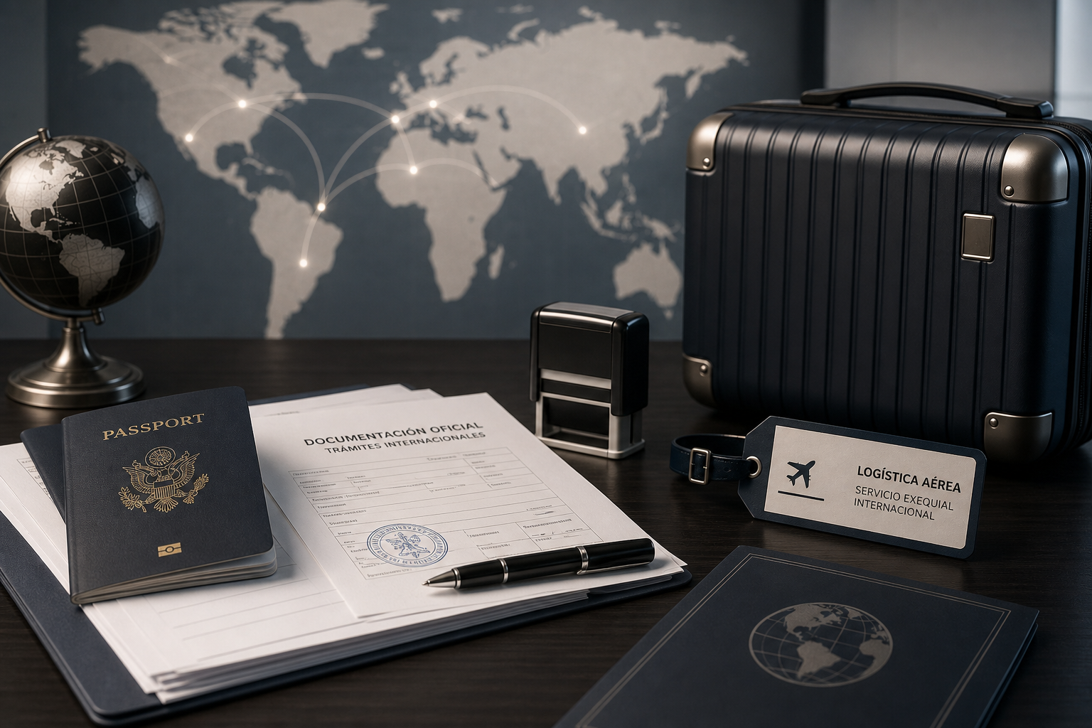Coordinación internacional de expatriación y repatriación con documentos y logística de traslado