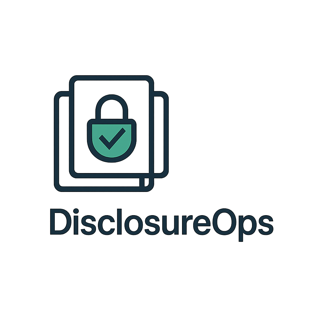 DisclosureOps logo