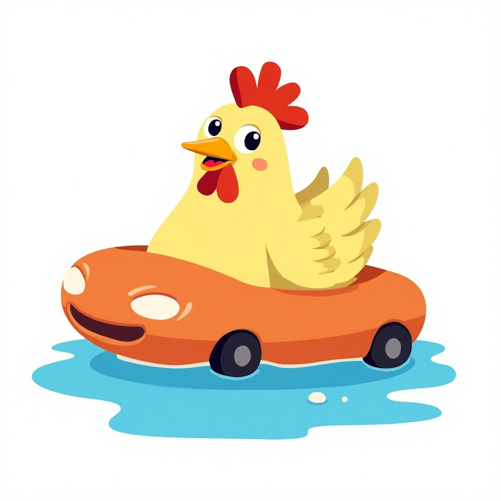 Chicken in Unexpected Places Logo