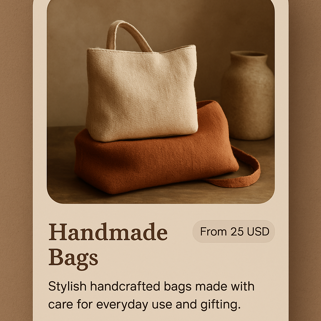 Handmade Bags product photo