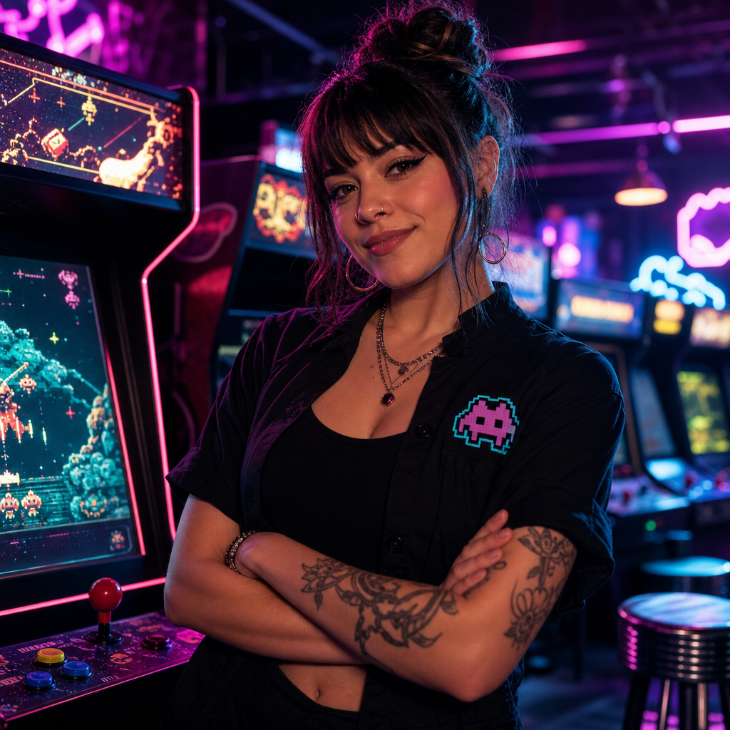 Maya Torres, Arcade Host portrait