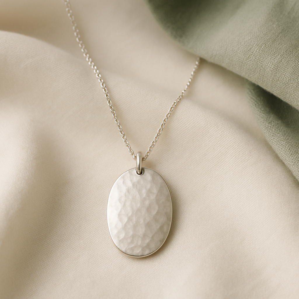 Moonbeam pendant necklace