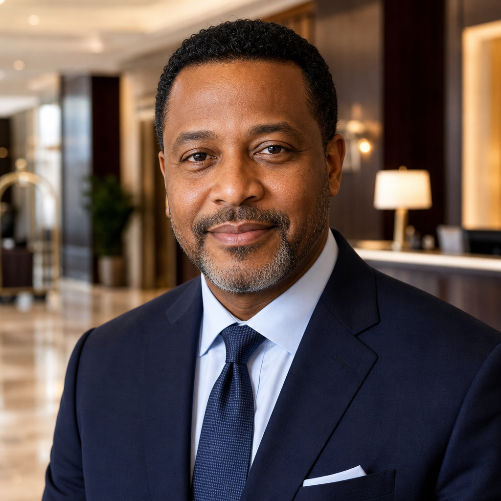 Professional portrait of William Parker, owner of Parker Grand Hotel