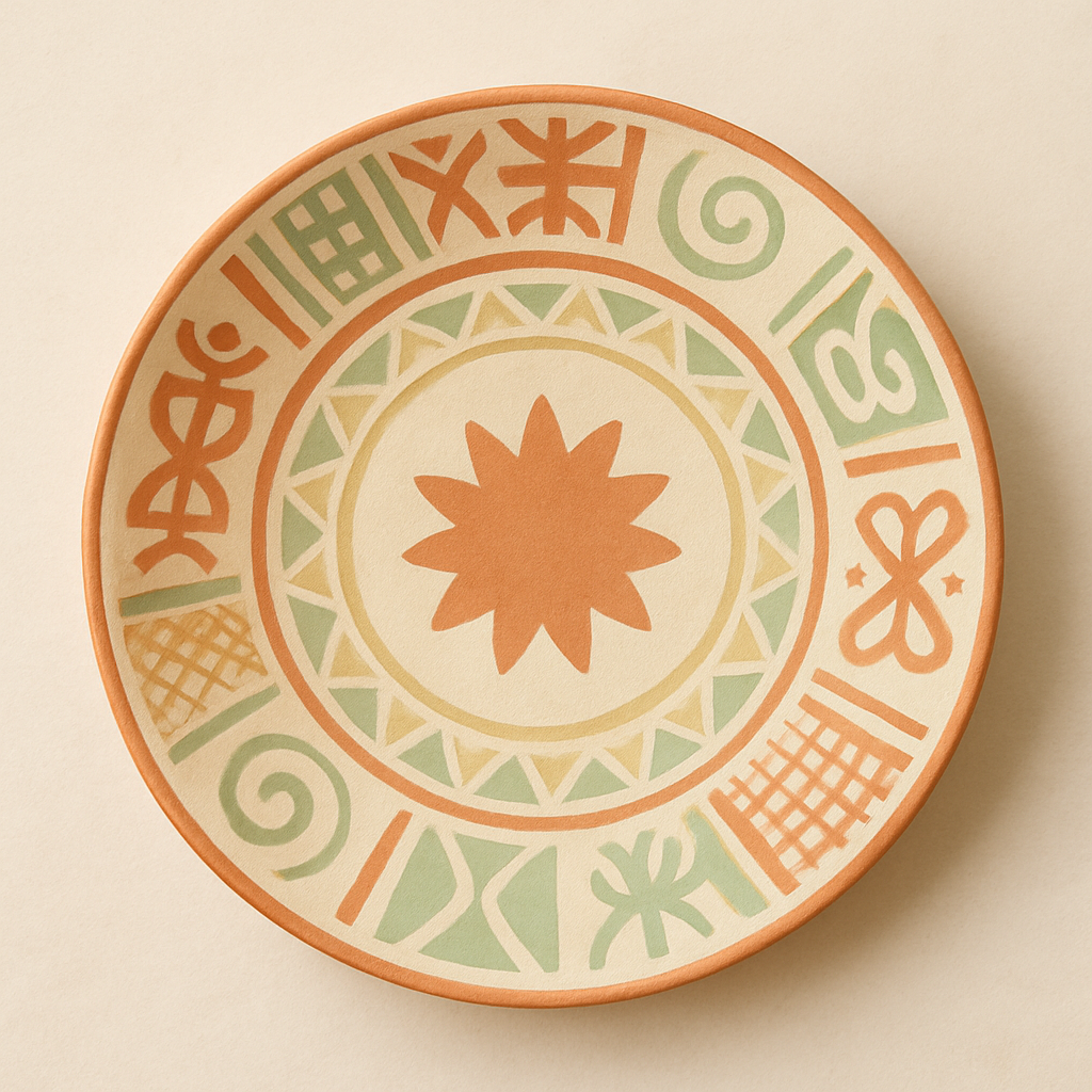 Assiette festive ivoirienne