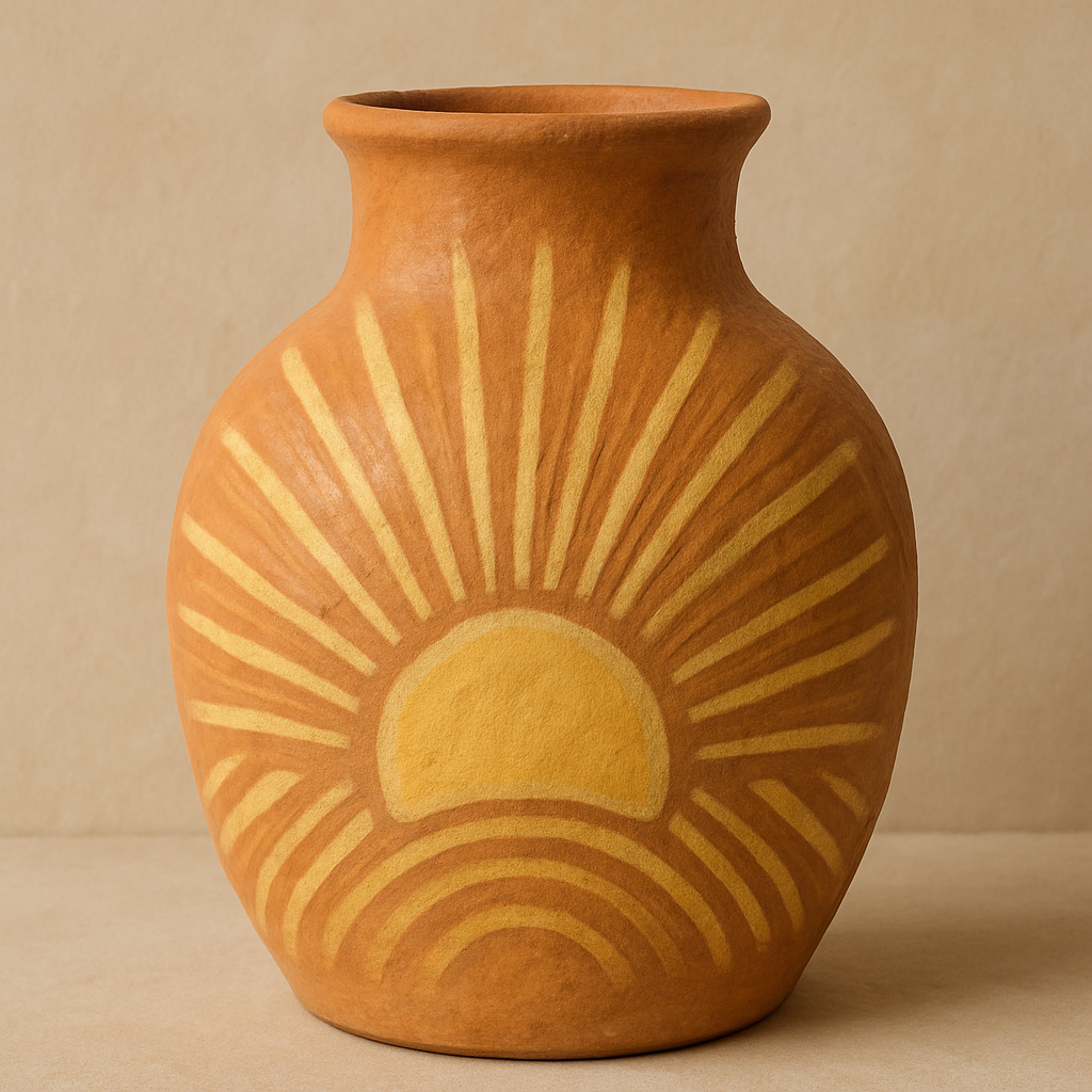 Vase soleil levant