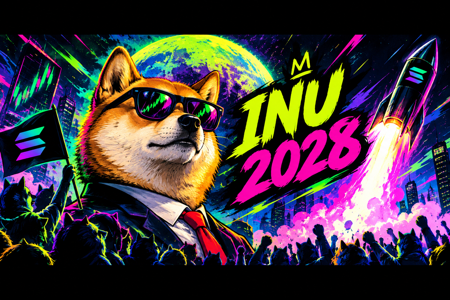 Wide banner placeholder for Inu 2028 launch campaign
