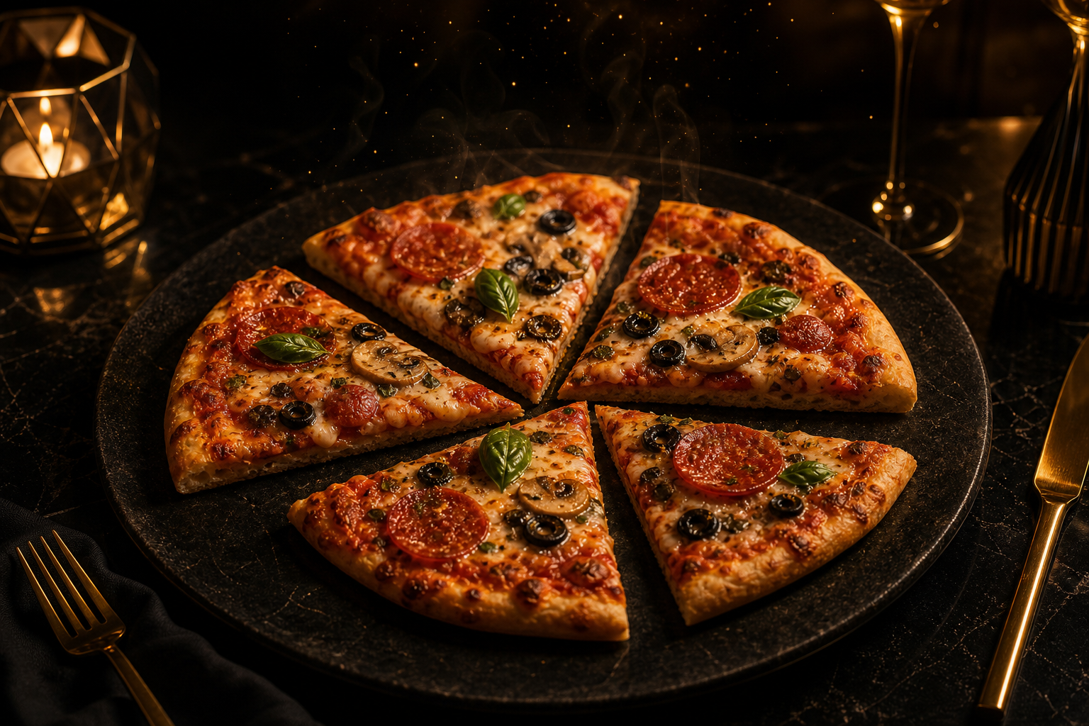 Image of 4 PIZZA SLICES