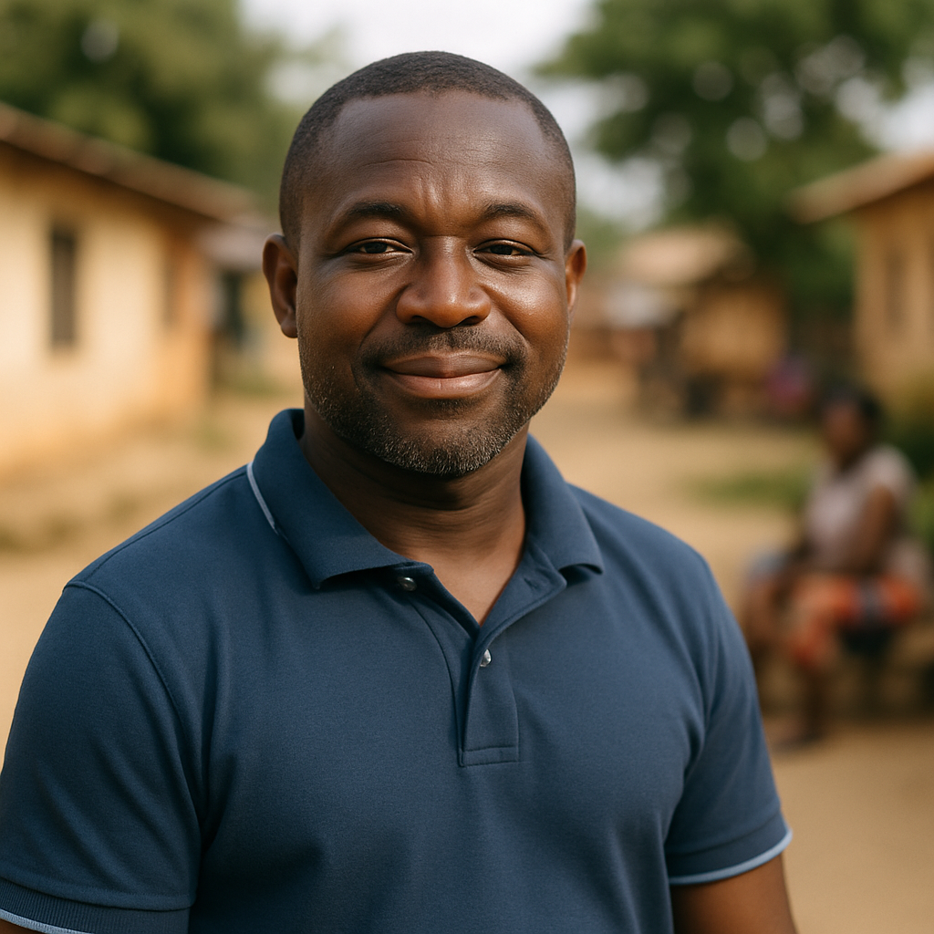 Joseph Armah from Buduburam