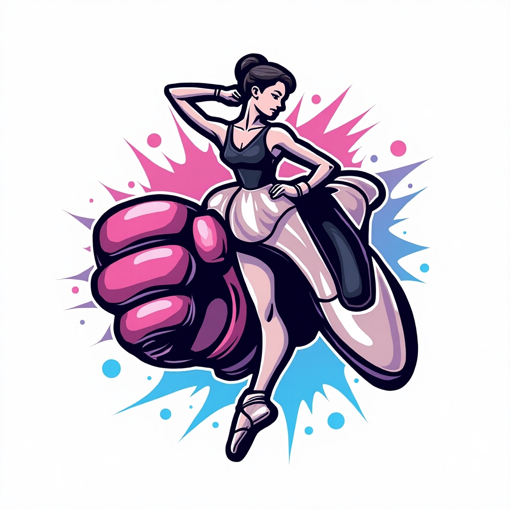 Ballerina UFC Logo