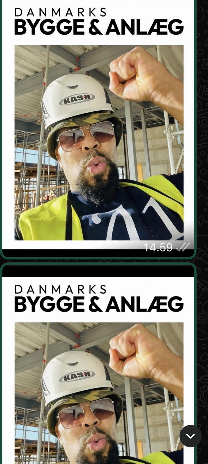 Project manager in safety vest at a construction site