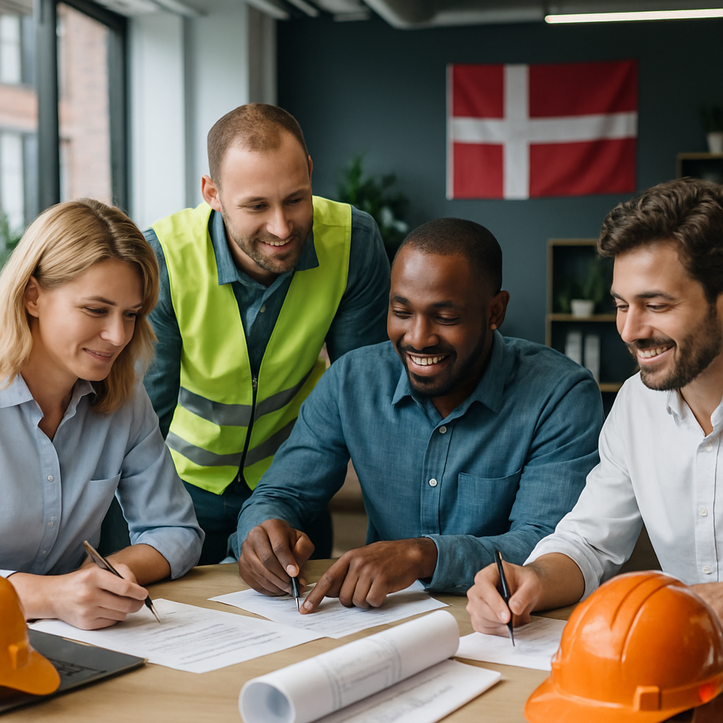 Collaboration at the NordSea ApS office