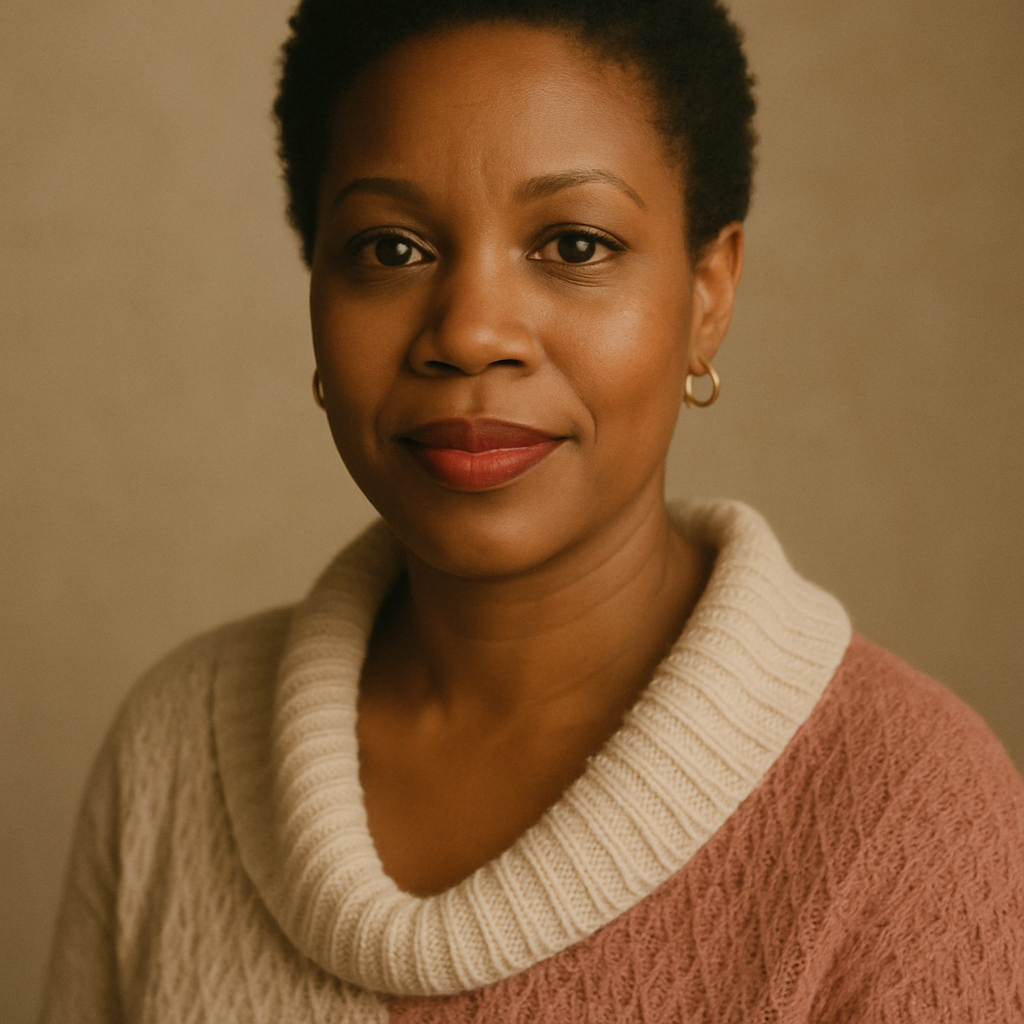 Portrait of Nadia F., editor