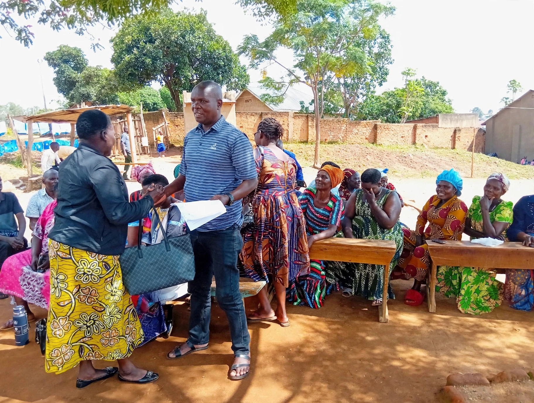 AKS Wachopu Group community engagement in Zombo District Uganda