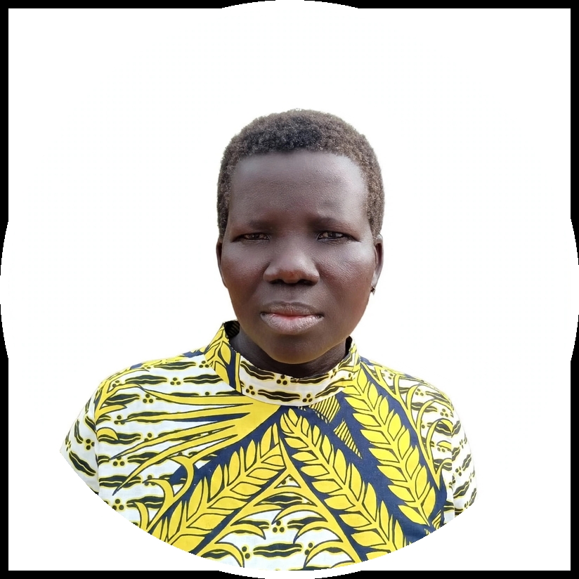 Portrait of Atyeronimungu Mary Madalene in a leadership profile context for AKS Wachopu Group