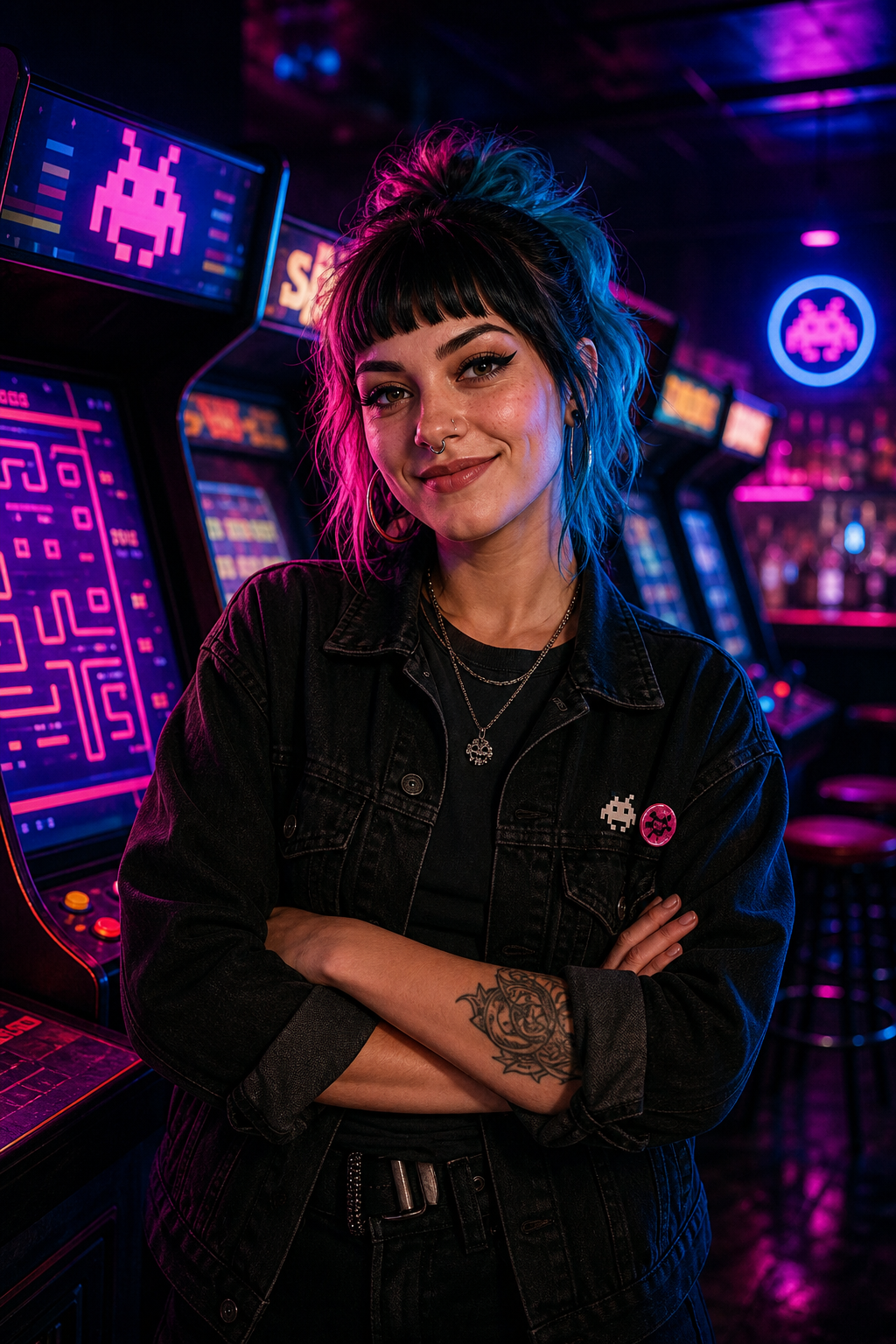 Portrait of Nina Vale, Co-founder & vibe director
