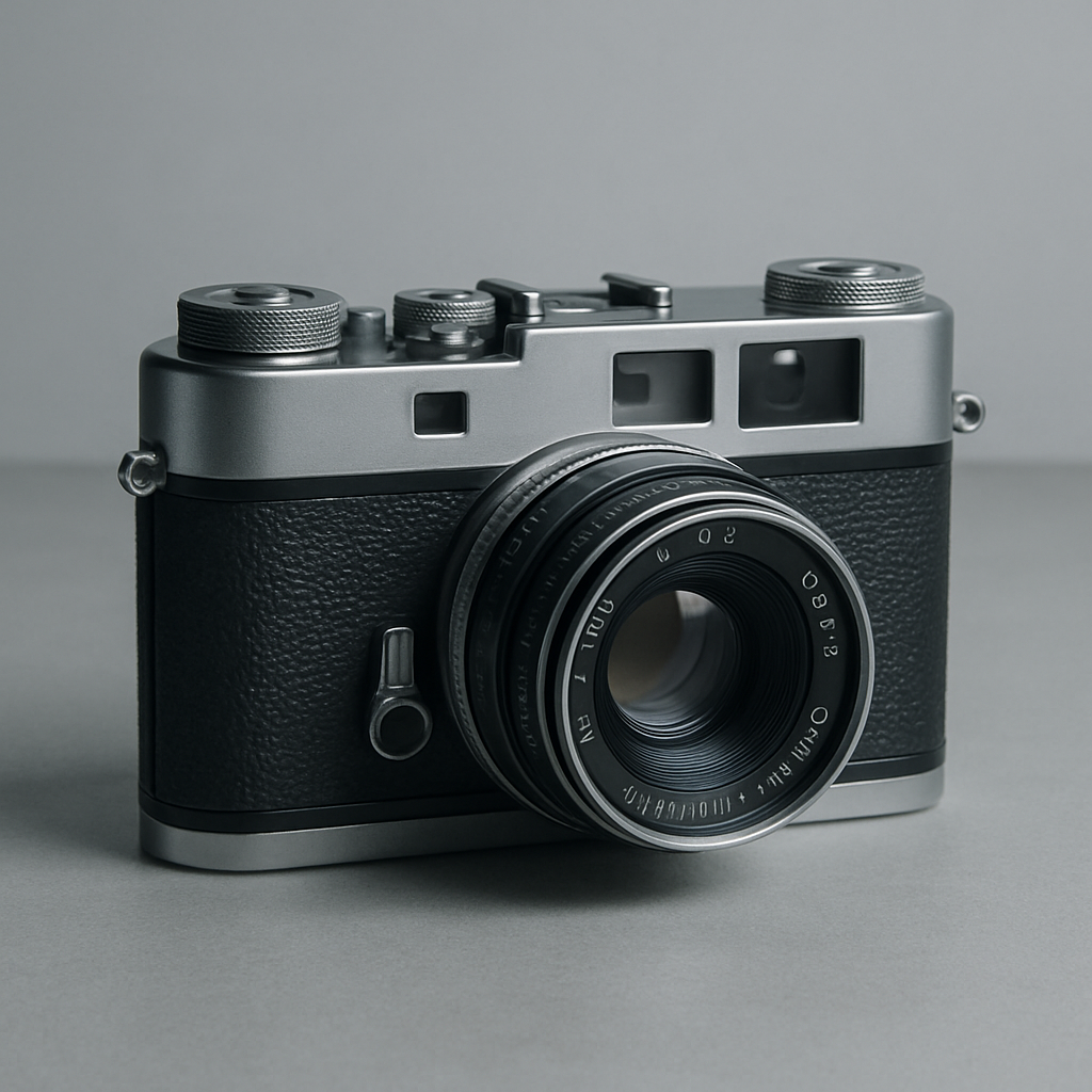 Vintage film camera