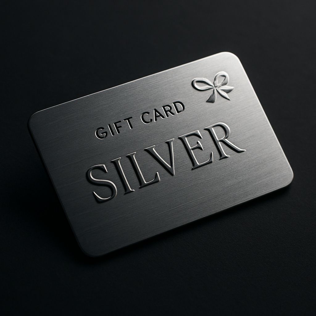 Silver Gift Card