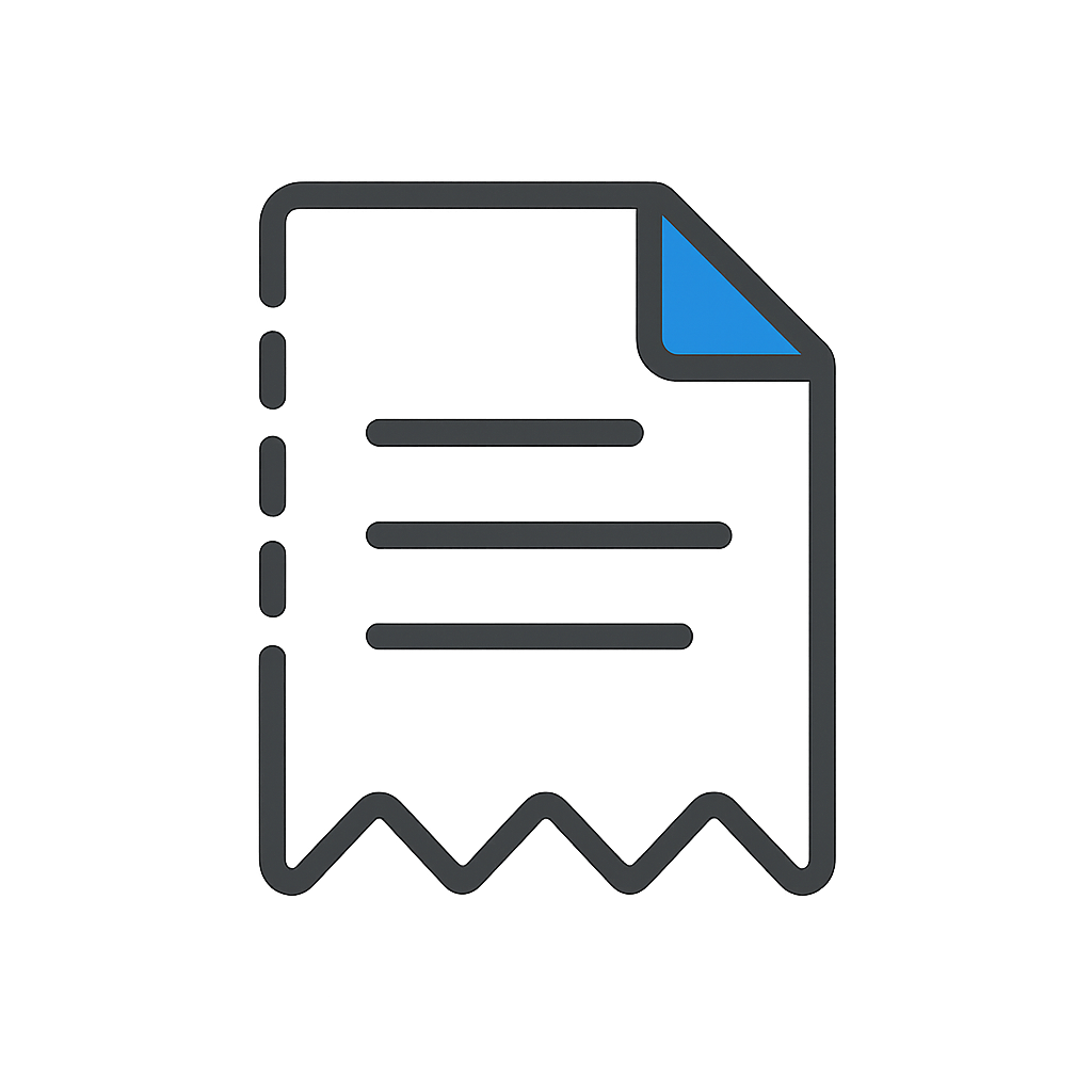 Placeholder logo for a billing and invoicing app