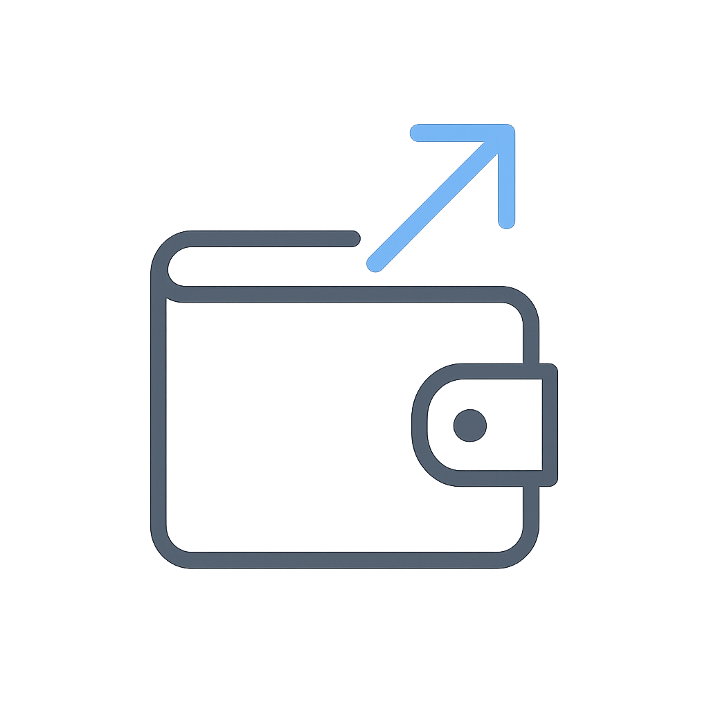 Placeholder logo for a digital wallet and payments provider