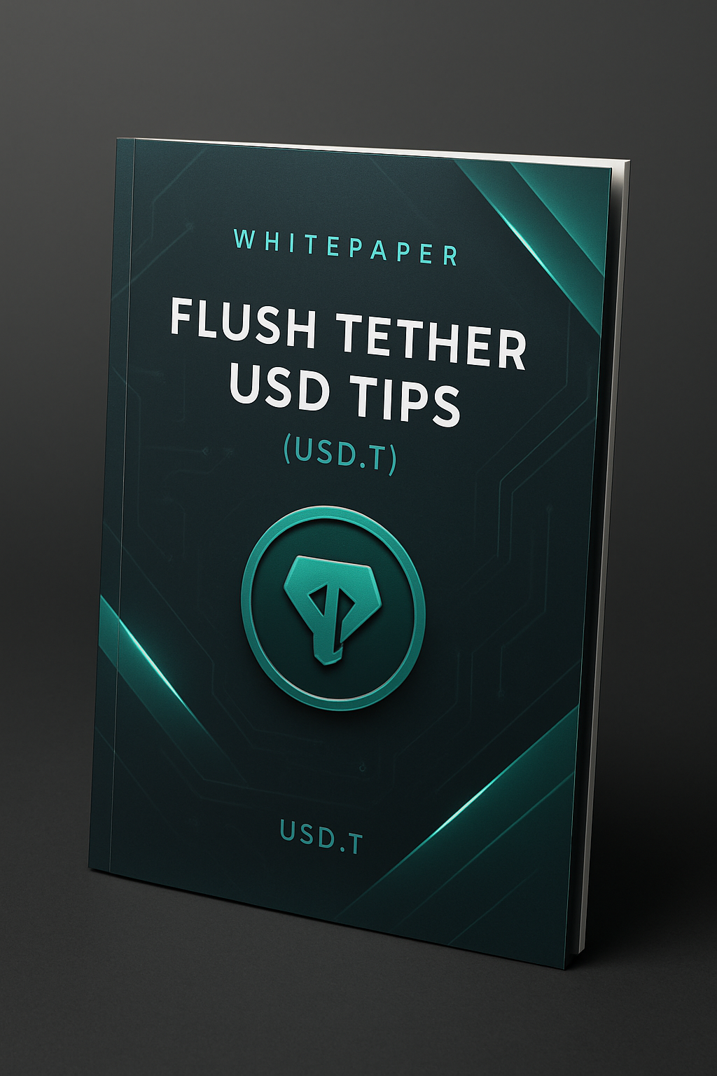 Preview of the Flush Tether USD Tips (USD.T) whitepaper cover