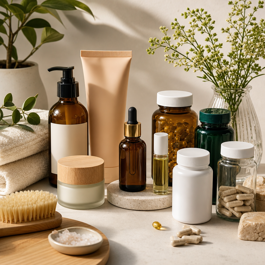 Wellness product arrangement image