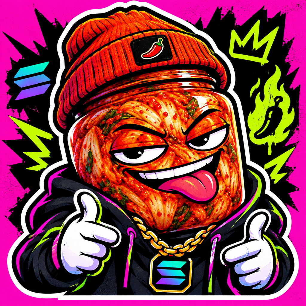 Wif Kimchi meme avatar as a wild internet legend