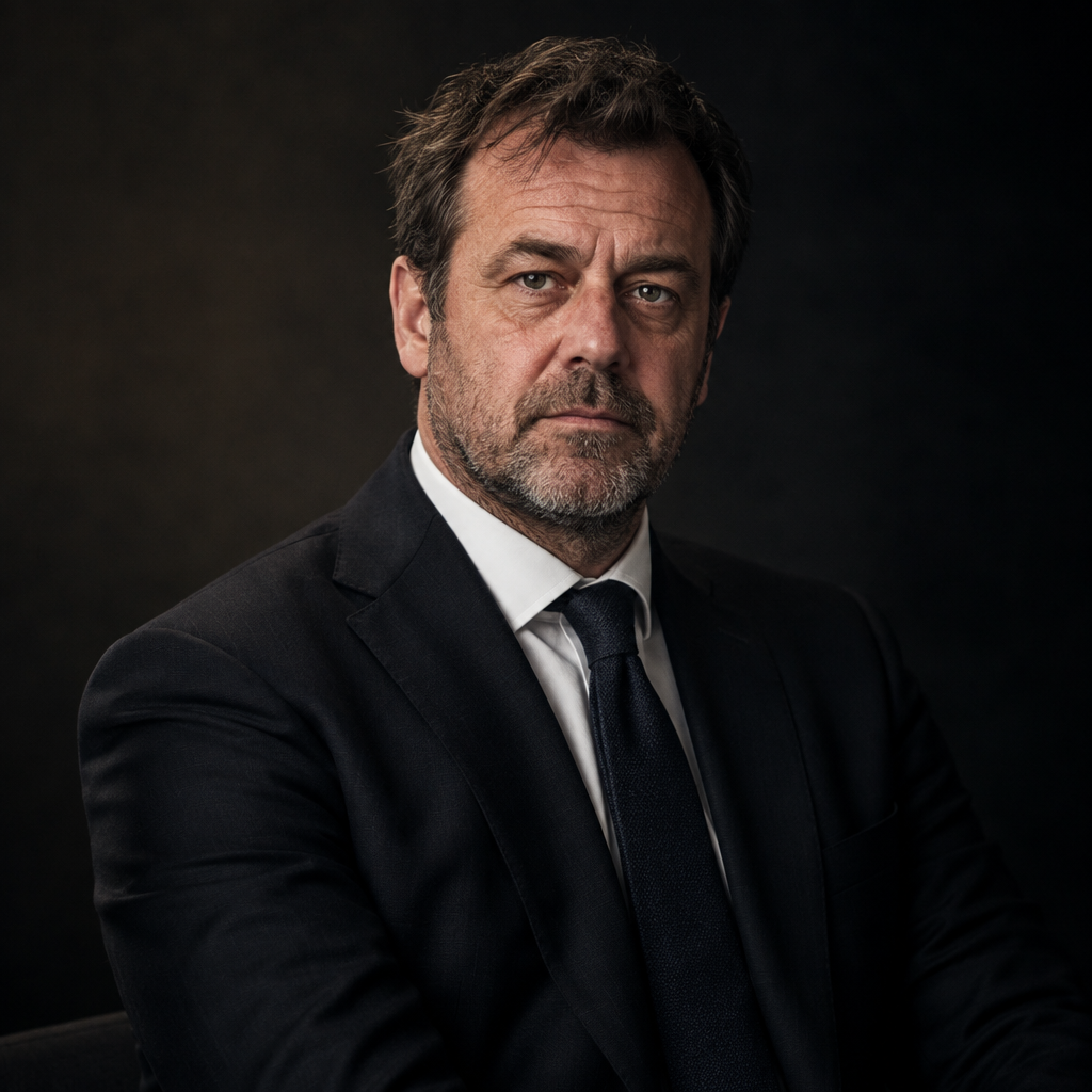 Portrait of Adrian Mercer
