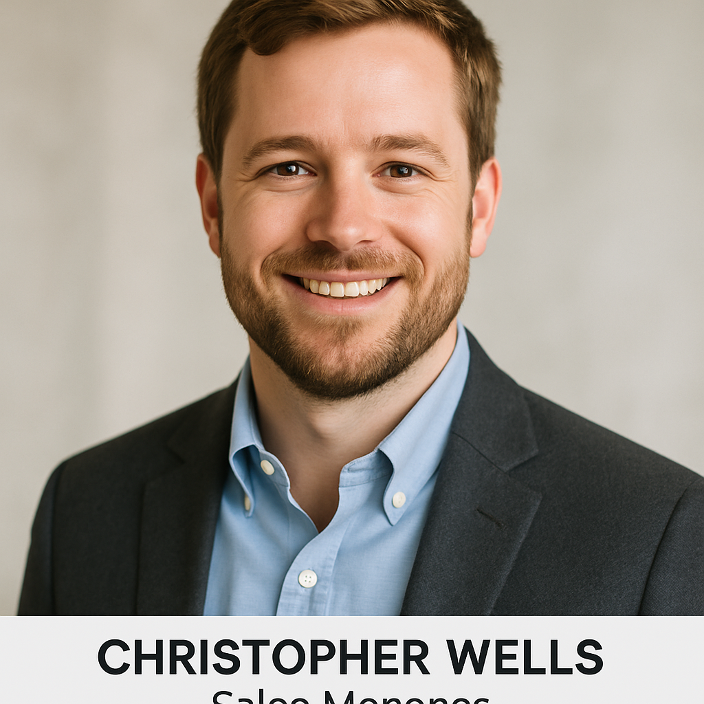 Christopher Wells, Sales Manager at Inman Solar, approachable and professional