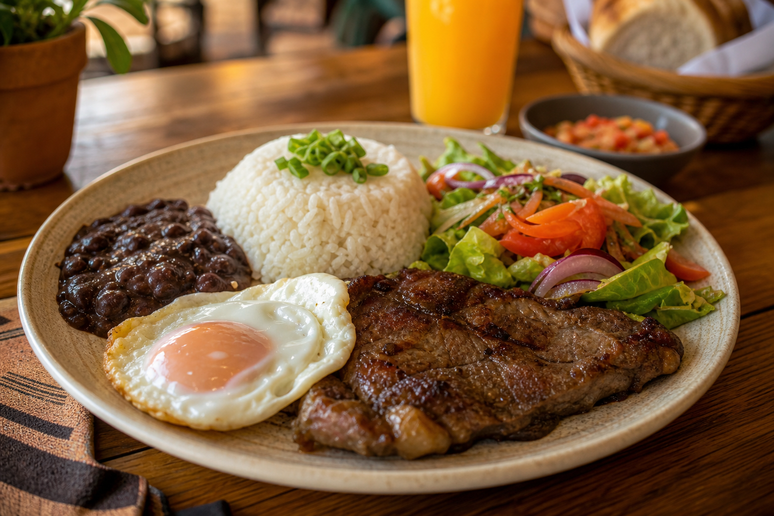 Foto de almuerzo de la casa