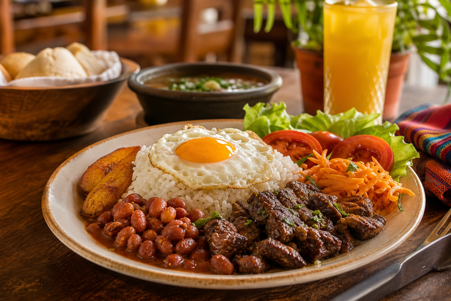Foto de almuerzo de la casa