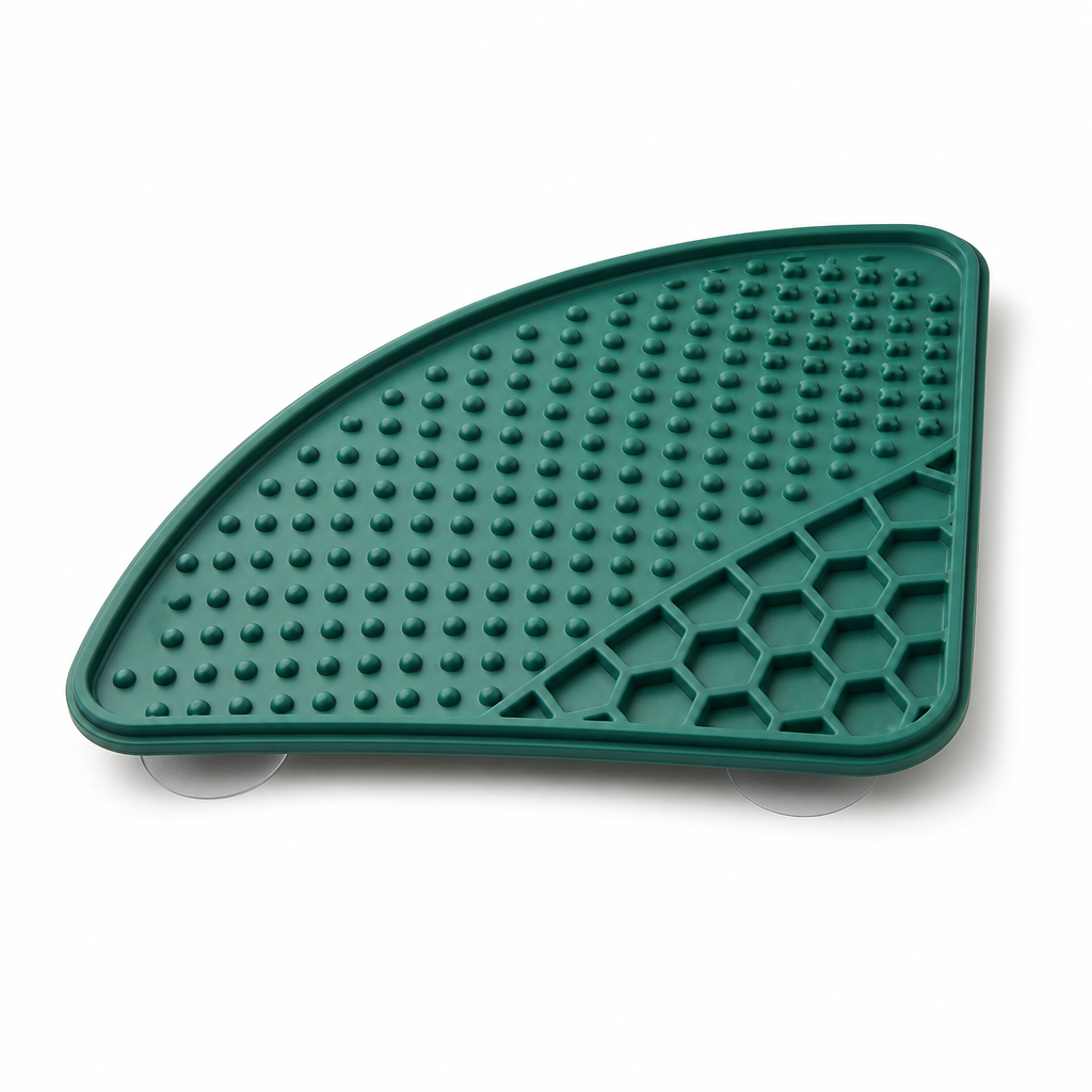 Suction Corner Mat silicone lick mat