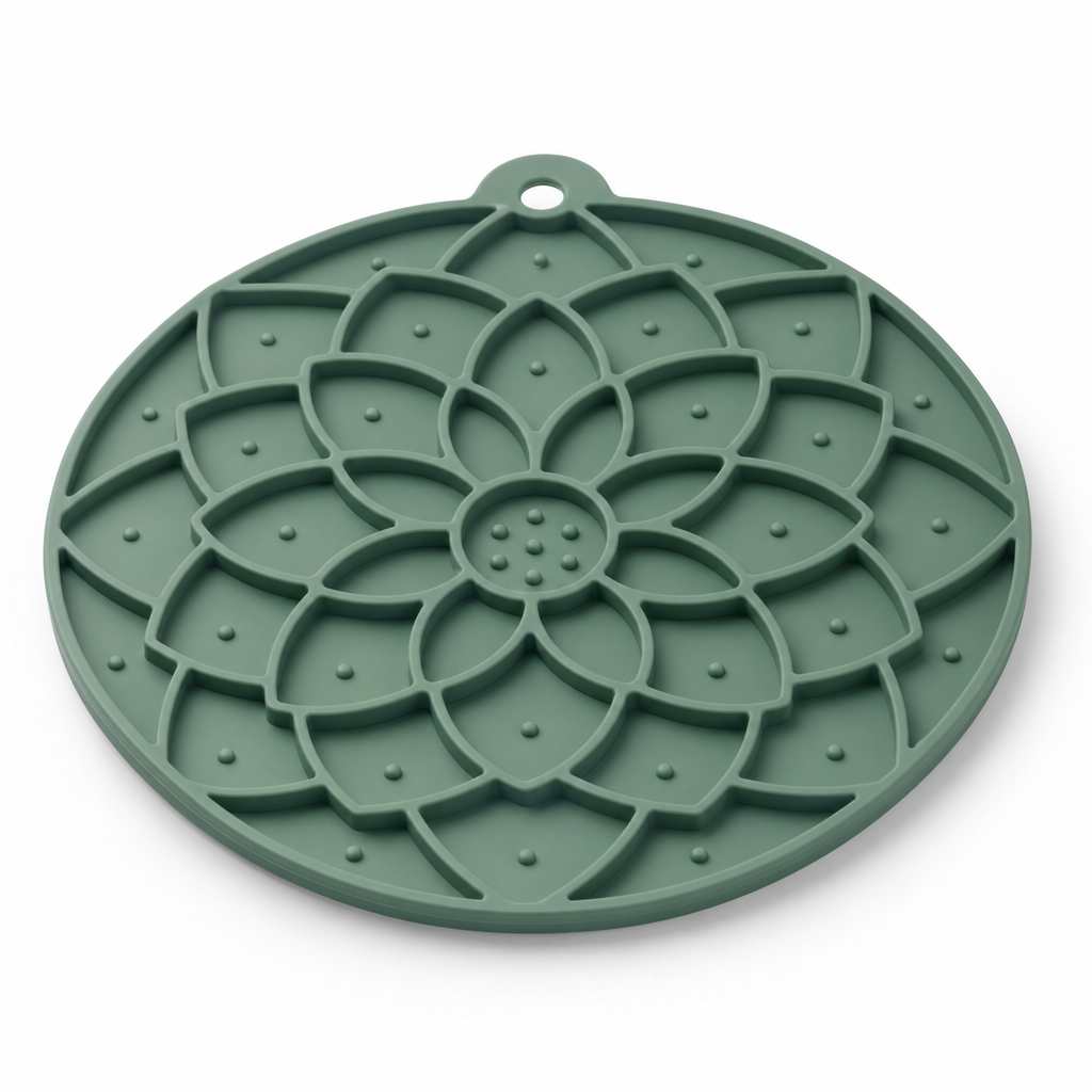 Petal Pattern Mat silicone lick mat
