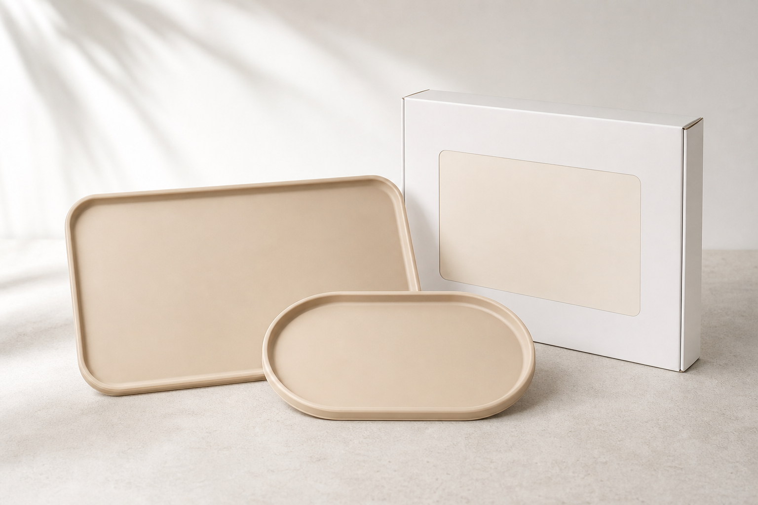 Custom-sized silicone feeding mat with private label packaging