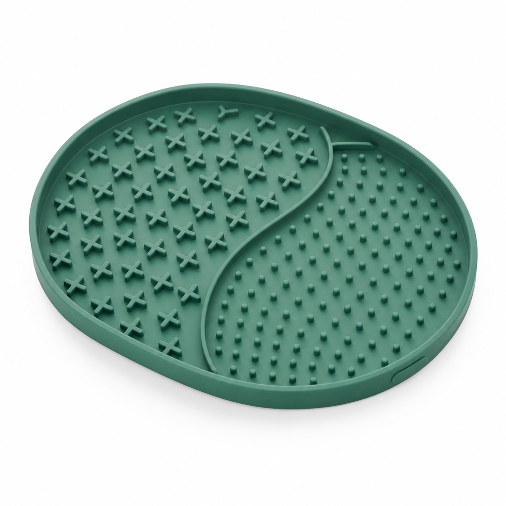 Oval Enrichment Mat silicone lick mat