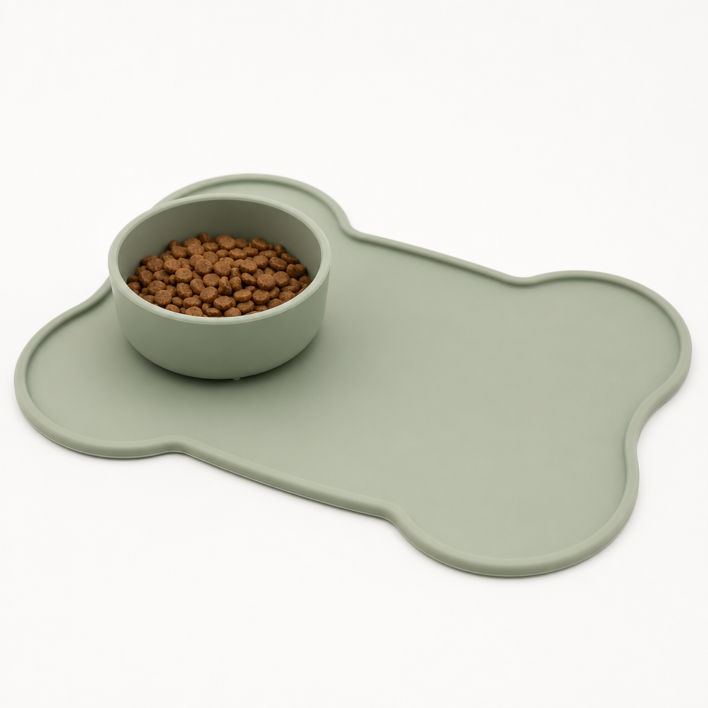 Soft tone silicone feeding mat for puppies