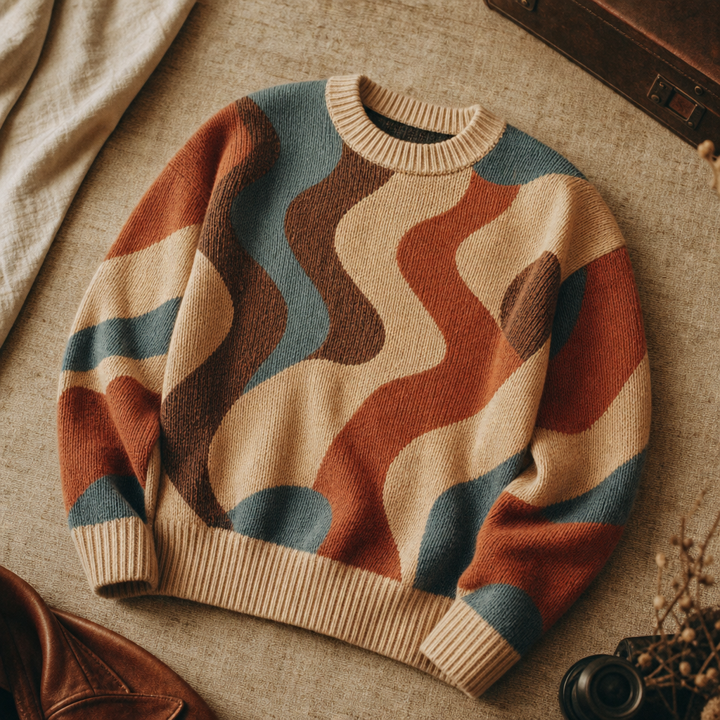 Retro Wave Knit