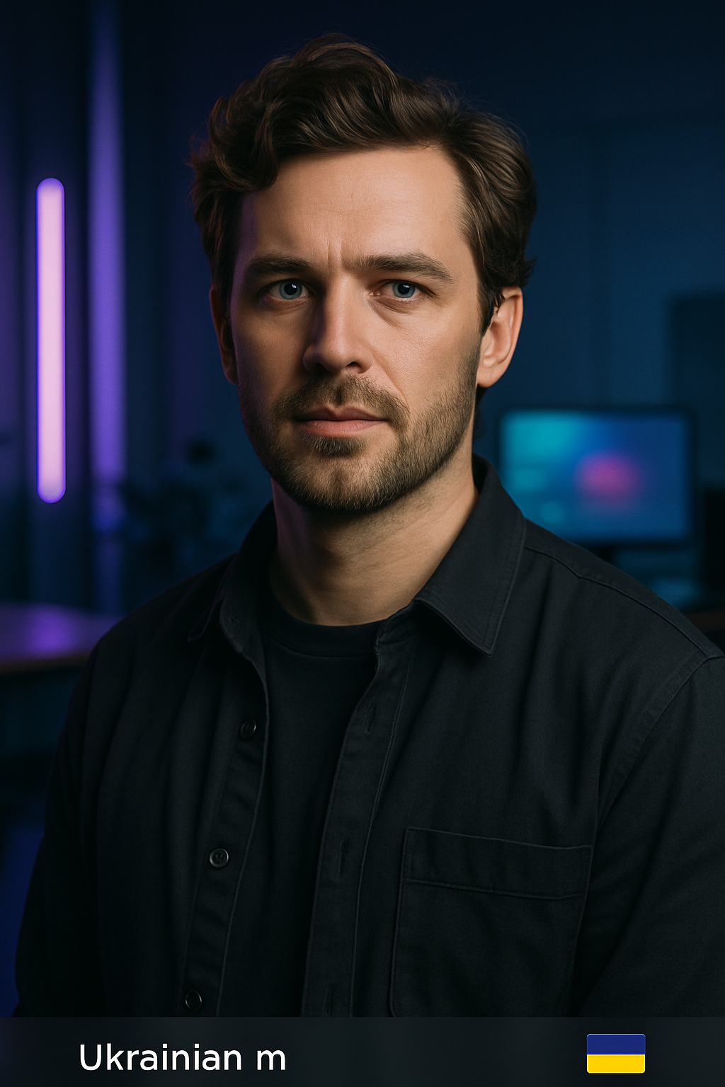 Portrait of Andrii Vovk, Full-Stack JavaScript Architect